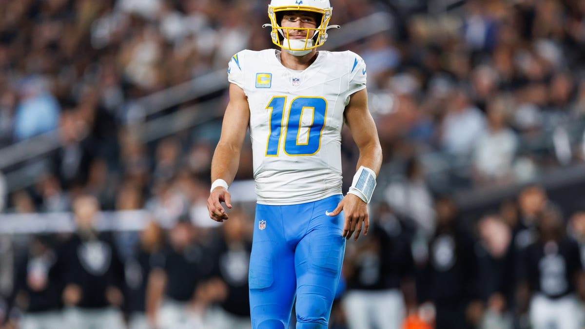 Justin Herbert has led the Chargers to a 2-0 start. (Photo by Brooke Sutton/Getty Images)