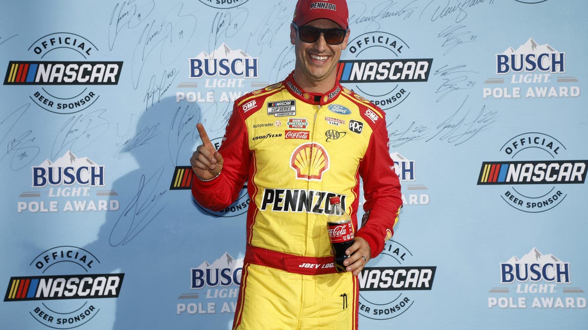Joey Logano won the pole for New Hampshire on Saturday.
