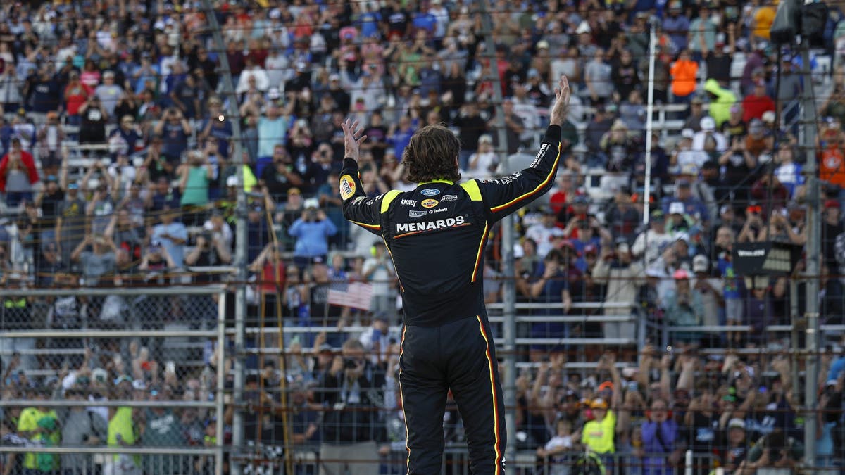 Ryan Blaney secured his spot in the Round of Eight after winning at New Hampshire.?
