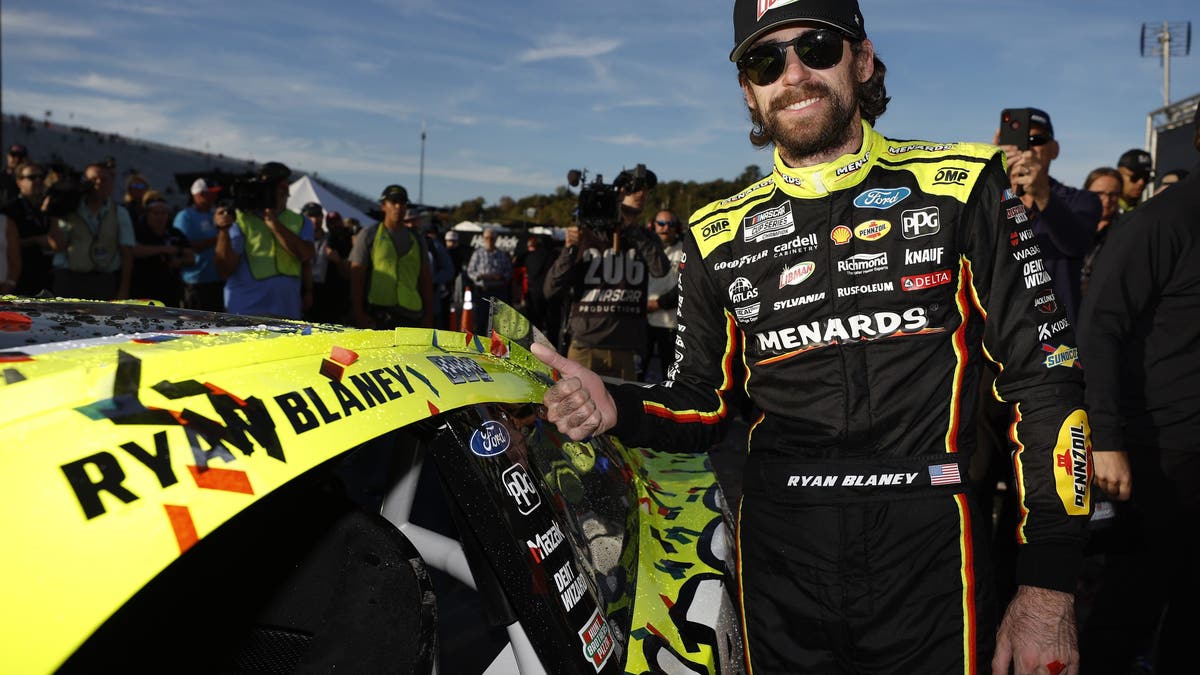 Ryan Blaney Won't Relax After Loudon Win Vaults Him to Next Playoff Round