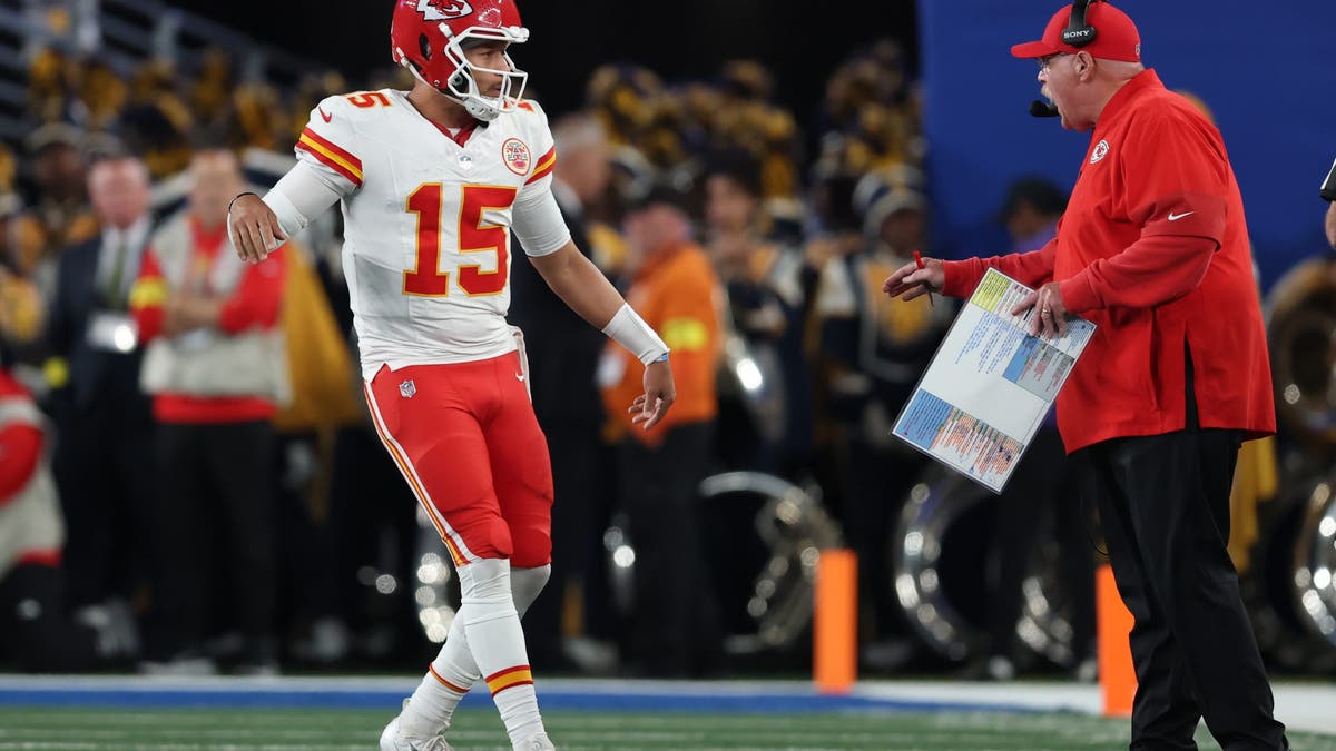 The Chiefs have yet to score more than 22 points in their three games this season. (Photo by Elsa/Getty Images)