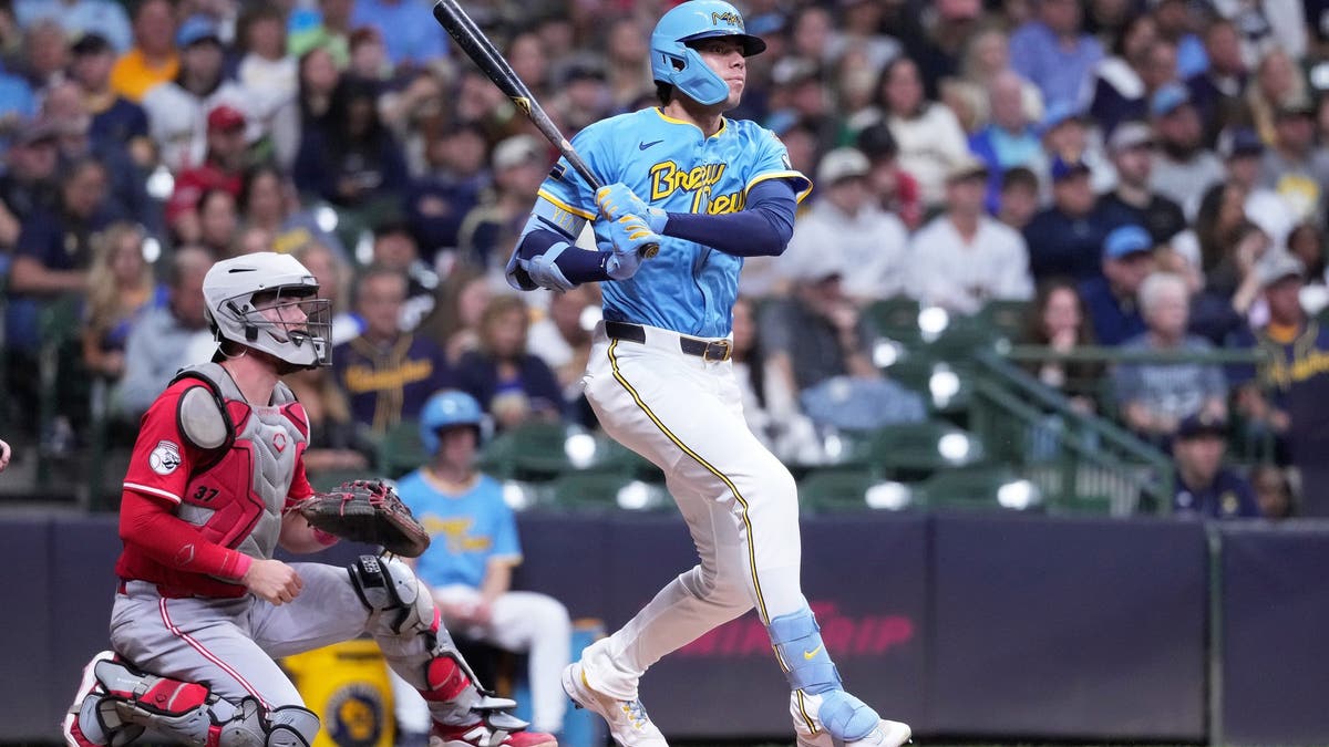 Christian Yelich helped power the Brewers to the best record in MLB in 2025. (Photo by John Fisher/Getty Images)