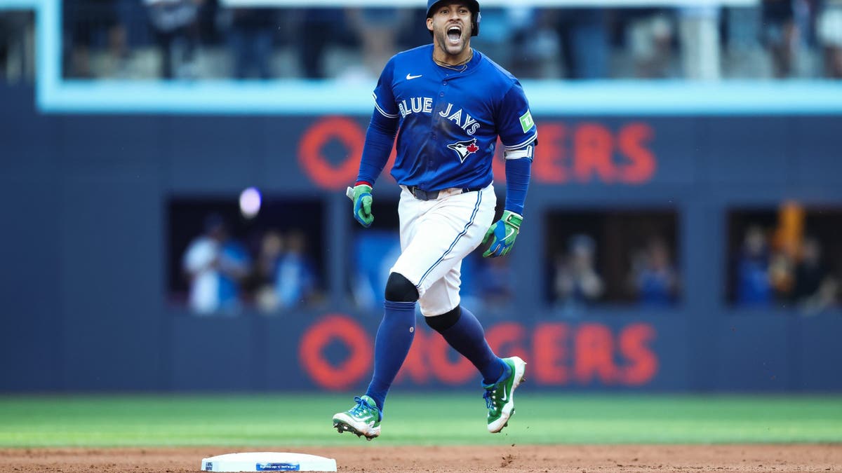 George Springer's resurgence played a huge role in the Blue Jays winning the AL East. (Photo by Cole Burston/Getty Images)