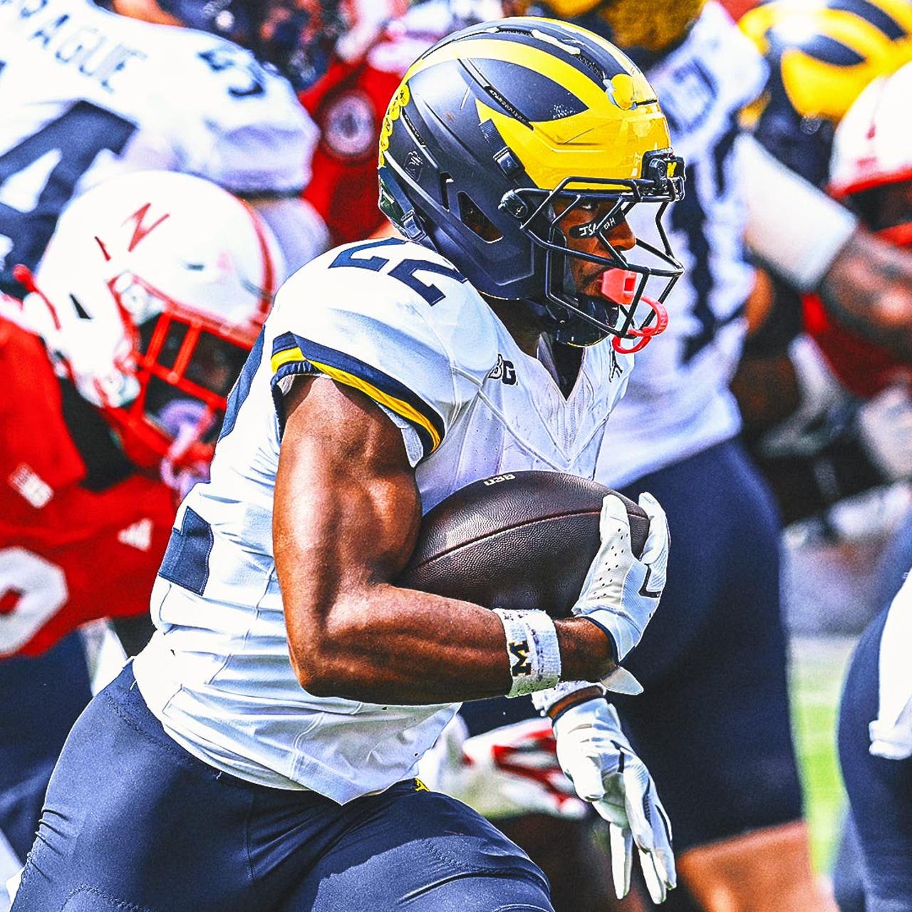 No. 21 Michigan Uses 3 Long TD Runs To Beat Big Ten Foe Nebraska