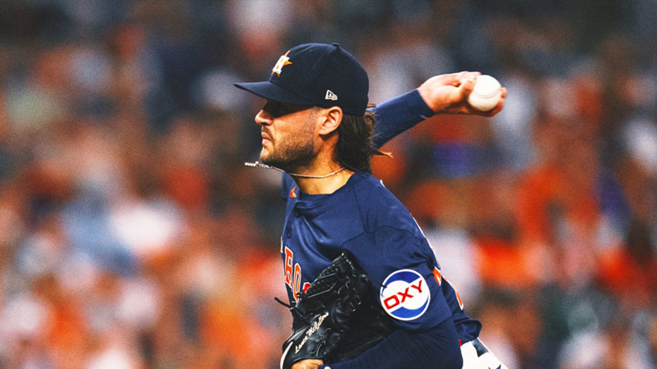 Astros Place RHP Lance McCullers Jr. on IL, Recall Colton Gordon, Promote Zach Cole