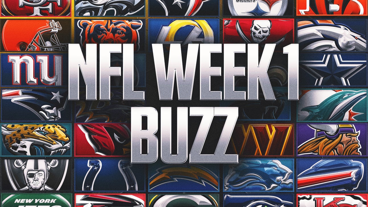 2025 NFL Week 1 Buzz: Lions sign WR Jameson Williams to 3-year Extension