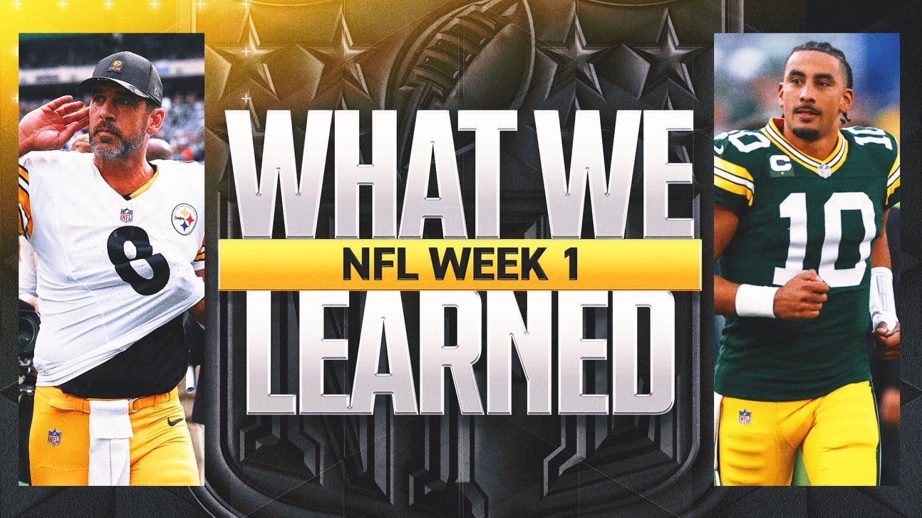 Aaron Rodgers Isn't Washed, Packers are Contenders, and What Else We're Learning in Week 1