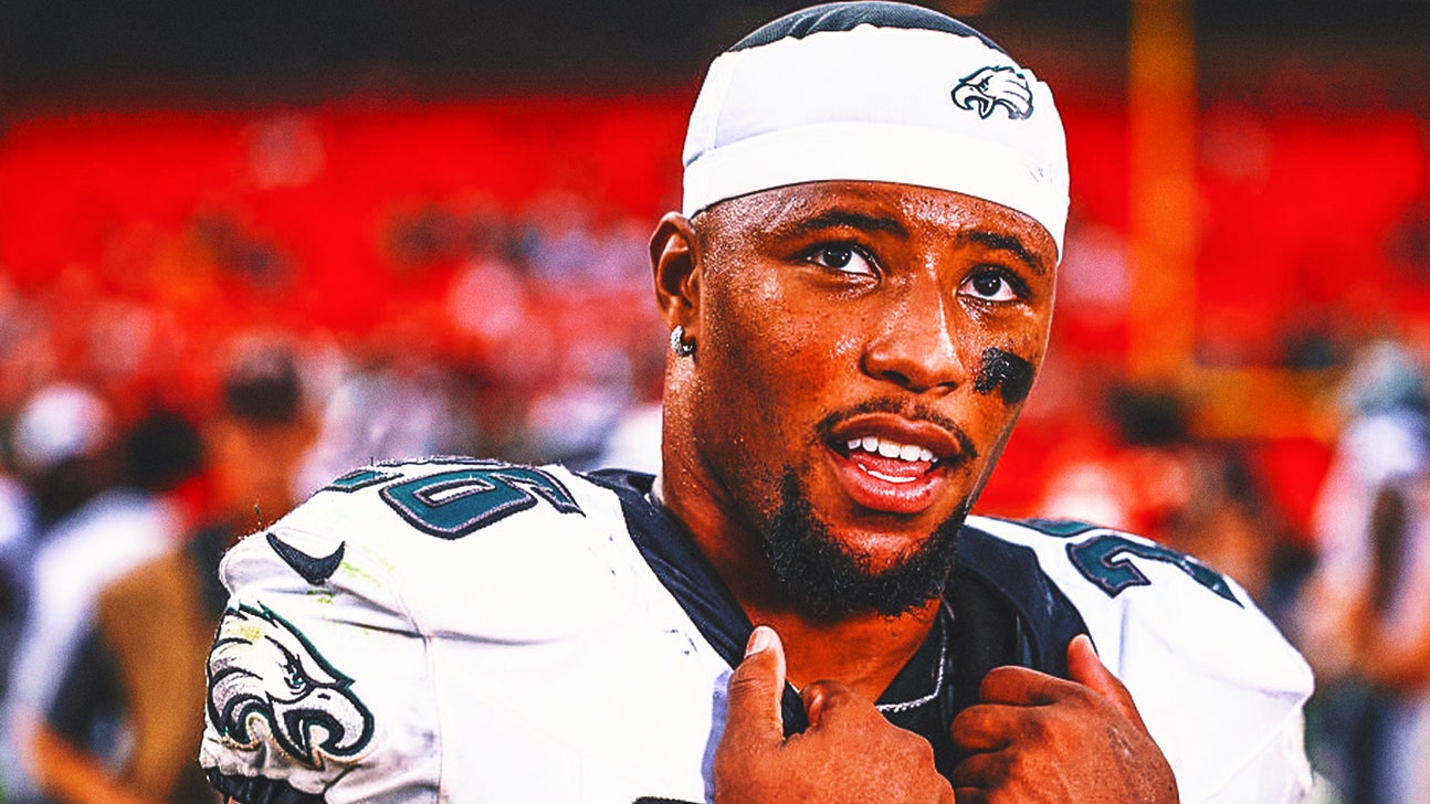 LFG Times Three: Saquon Barkley Reacts to Winning Tom Brady Honor for Third Time