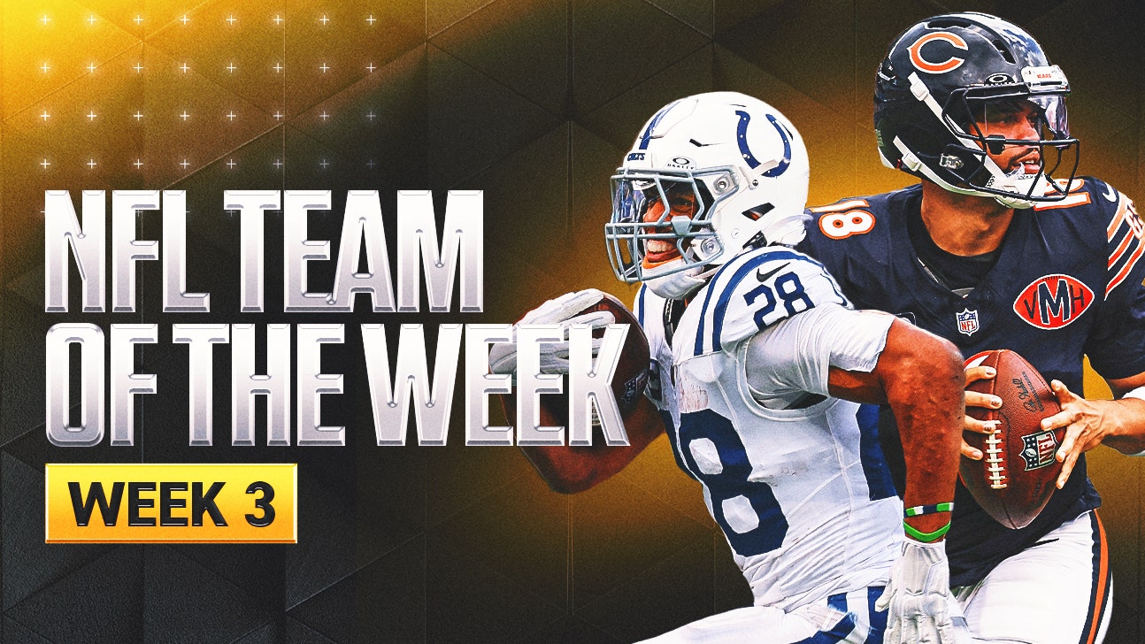NFL Week 3 Team of the Week: Caleb Williams Highlights Sunday's Top Performers