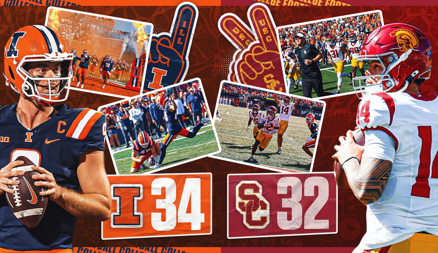 Photograph Essay: A Look Again on the Epic USC-Illinois Battle on Huge Midday Kickoff
