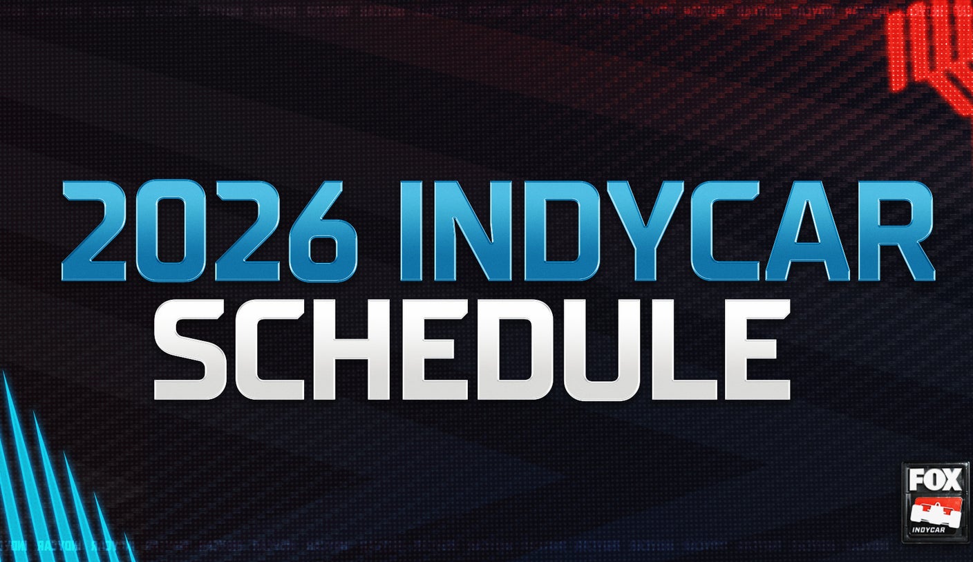 2026 INDYCAR Schedule: Phoenix Weekend With NASCAR, Laguna Seca Finale
