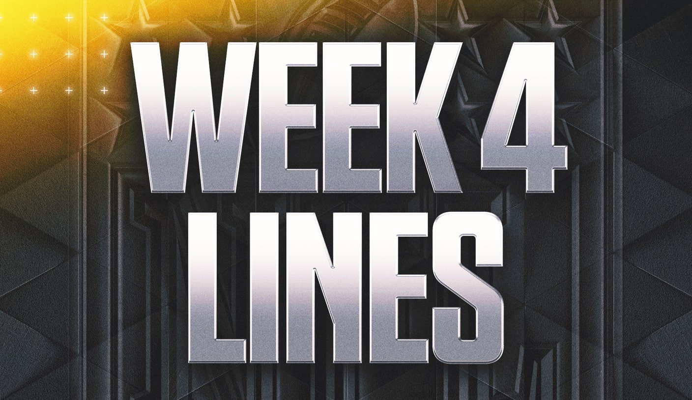 2025 NFL Odds Week 4: Traces, Spreads for all 16 Video games
