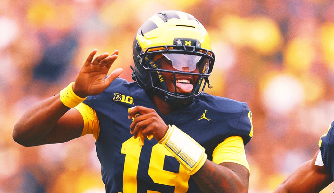 Bryce Underwood, No. 23 Michigan Run Circles Round Central Michigan, Win by 60