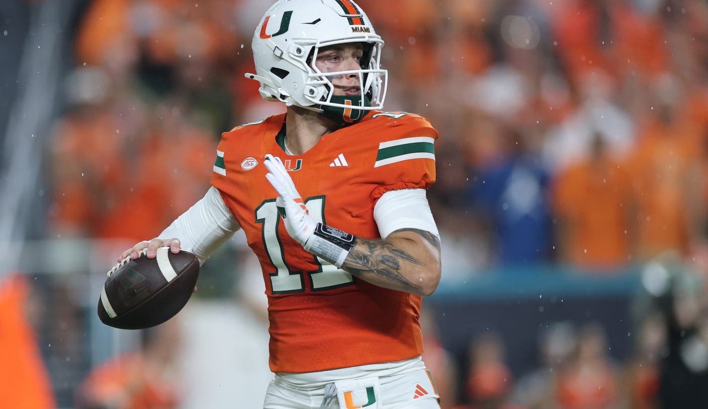 Miami vs Florida Odds:  Guess on Hurricanes vs. Gators as Carson Beck Builds Heisman Marketing campaign