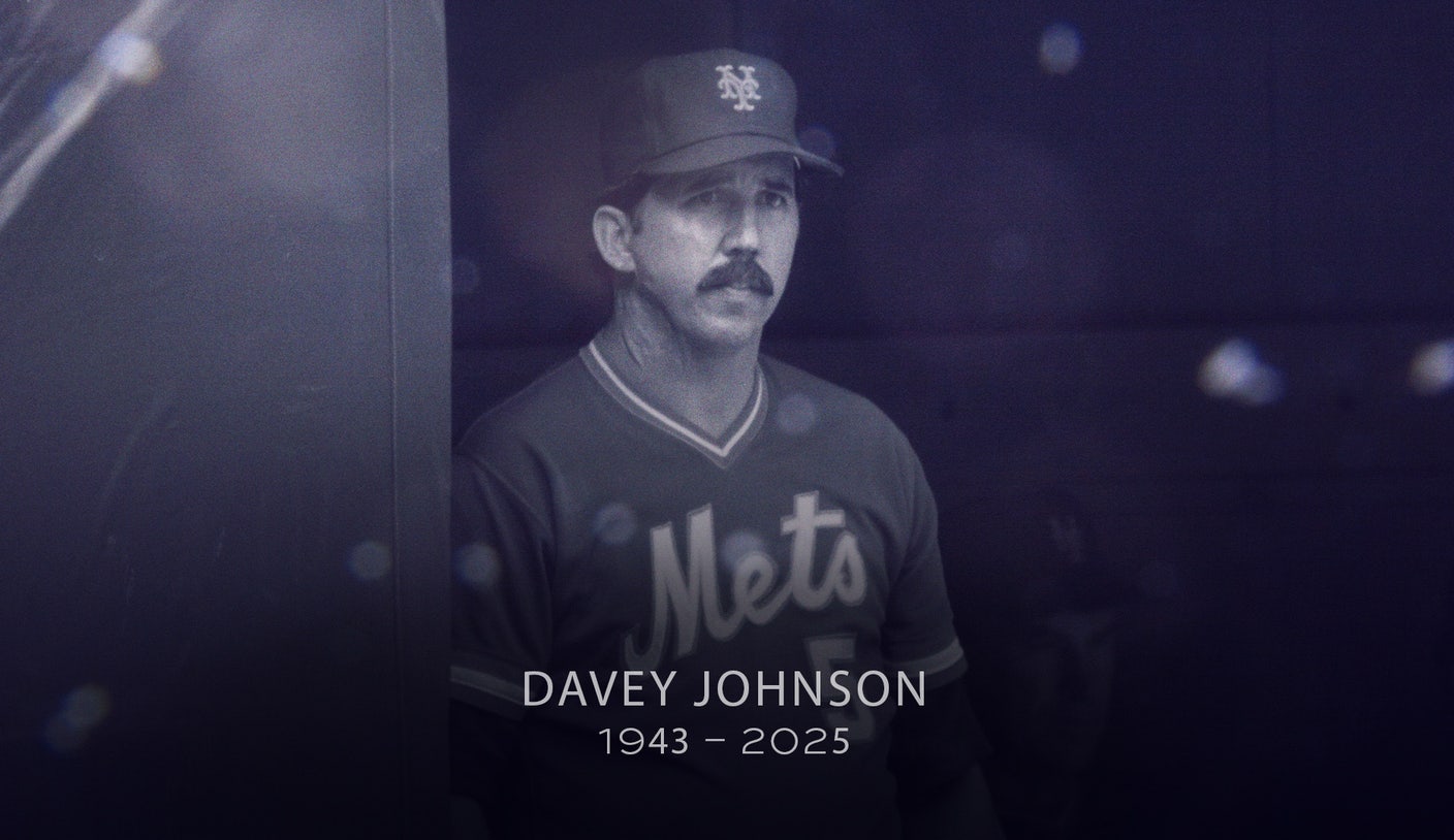 Davey Johnson, Who Led 1986 Mets to World Collection Title, Dies at 82