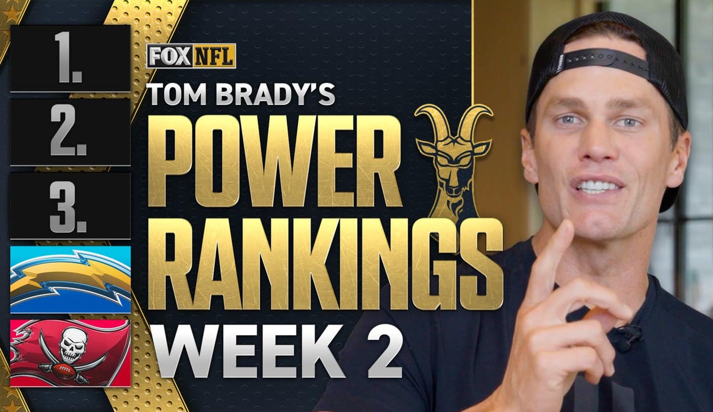 Tom Brady’s NFL Energy Rankings: How Far Do Chiefs Fall? Who Sits Behind Eagles?