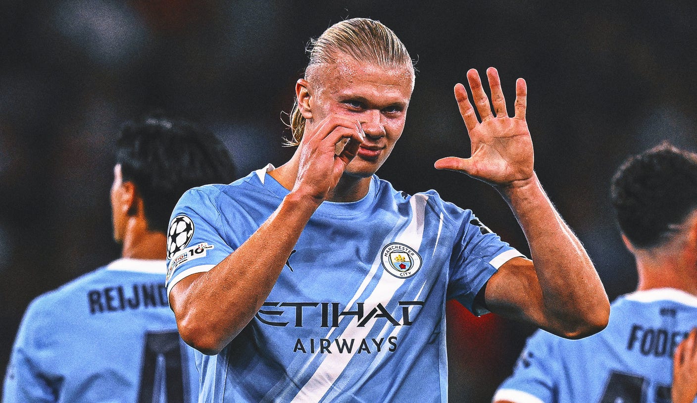 Erling Haaland Becomes Fastest Player To 50 Champions League Goals Erling Haaland Becomes Fastest Player To 50 Champions League Goals