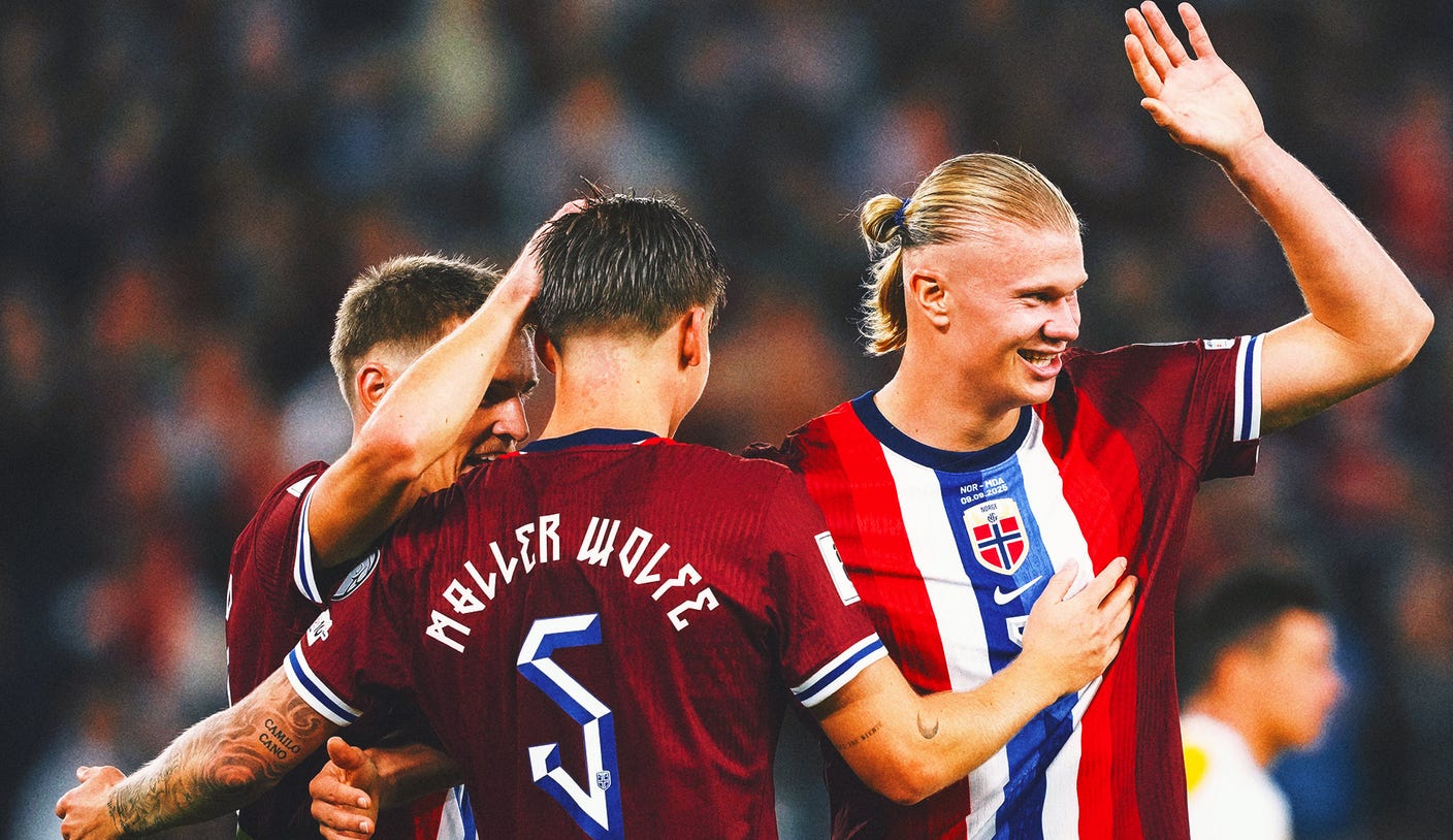 FIVE Targets?! Stitched-Up Erling Haaland Leads Norway in 11-1 Blowout Win