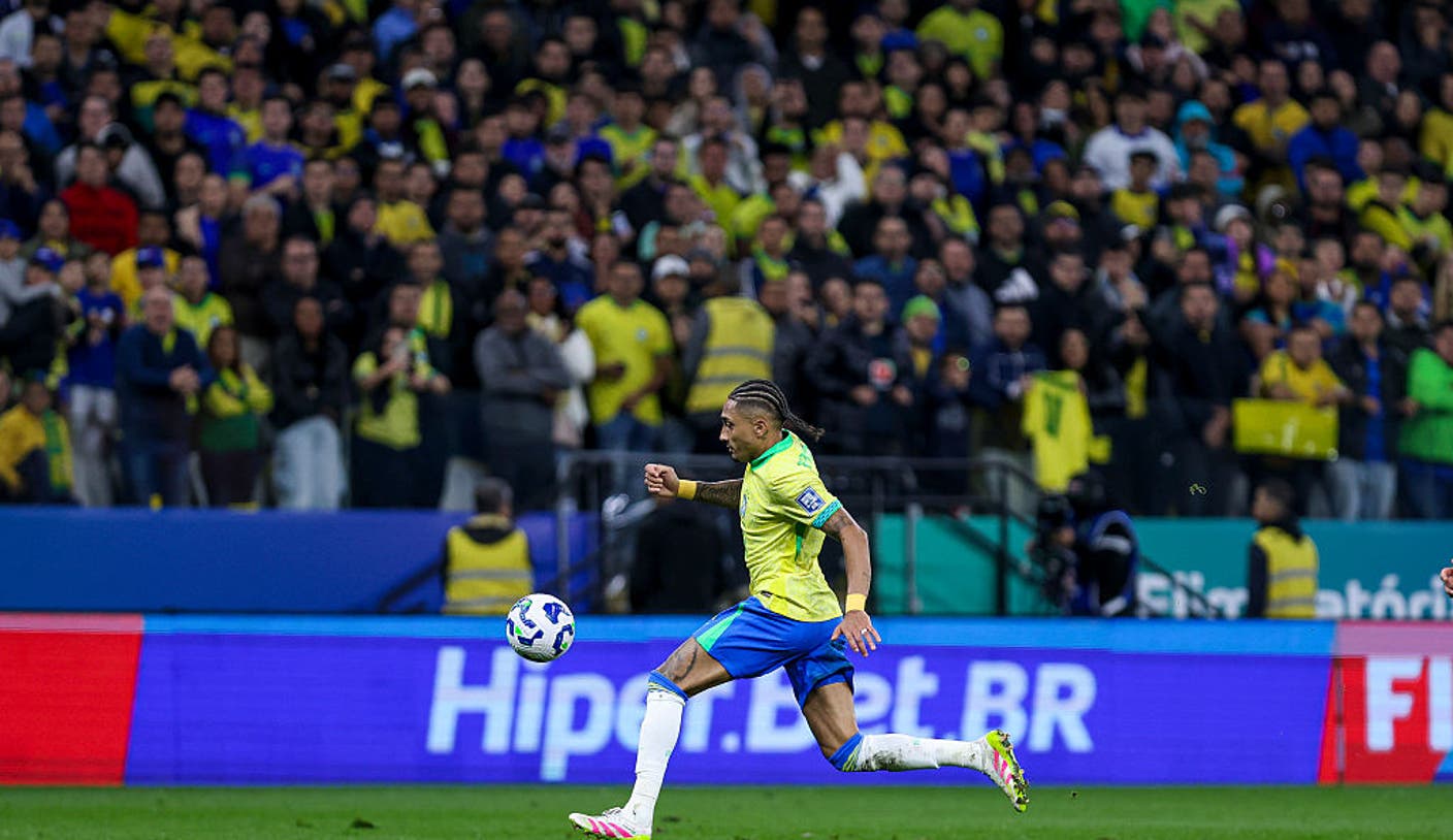 Brazil training