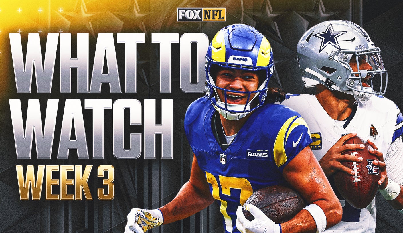 NFL Week 3 Preview, Stats, Storylines for Seven-Sport FOX Slate
