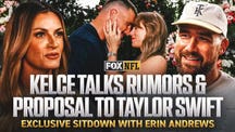 TRAVIS KELCE Trending Image: Travis Kelce Details Proposal to Taylor Swift: 'Palms Were Definitely Sweating'