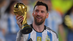 LIONEL MESSI Trending Image: Lionel Messi Will 'Easily' Make It to 2026 World Cup, Argentina Teammate Says