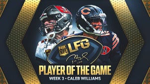 NEXT Trending Image: Caleb Williams Gives Ben Johnson 'One Smile' and Wins LFG Player of the Game