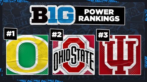 СТУДЕНЧЕСКИЙ ФУТБОЛ Популярное изображение: Рейтинги Big Ten Power: Орегон обходит Университет штата Огайо и занимает первое место; Индиана входит в тройку лидеров