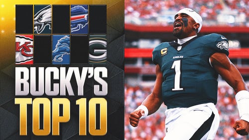 NFL Trending Image: NFL Top-10 Rankings: Eagles, Bills Stay on Top; Lions, Rams Climb; 3 New Teams Join