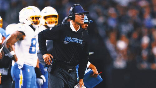 COLLEGE FOOTBALL Trending Image: Colin Cowherd: Chargers HC Jim Harbaugh 'Greatest Coach in History of Football'