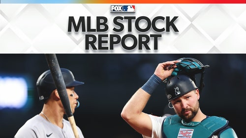 MLB Trending Image: MLB Stock Report: Cal Raleigh or Aaron Judge for AL MVP? Plus, Players of the Week