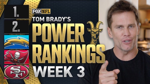 NFL Trending Image: Tom Brady's NFL Power Rankings: How Do Undefeated Teams Stack Up?