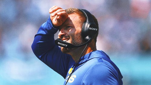 NFL Trending Image: Rams HC Sean McVay Says he Tore His Plantar Fascia During Week 2 Win Over Titans