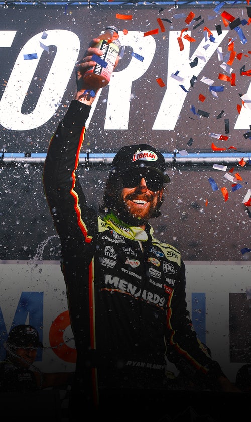 Ryan Blaney Won't Relax After Loudon Win Vaults Him to Next Playoff Round