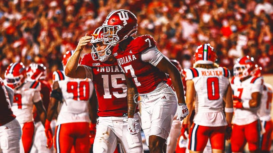 No. 19 Indiana Overwhelms No. 9 Illinois In 63-10 Victory