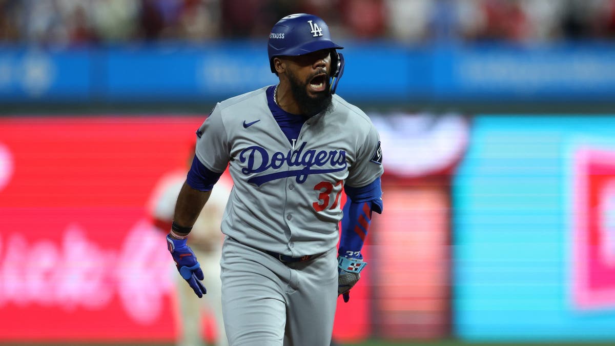 Teoscar Hernandez was the 2024 World Series MVP. (Robert Gauthier/Los Angeles Times via Getty Images)