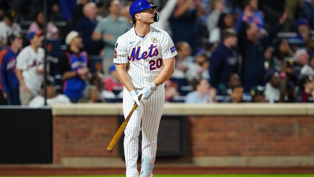 Pete Alonso led the National League with 41 doubles this season. (Photo by Mary DeCicco/MLB Photos via Getty Images)