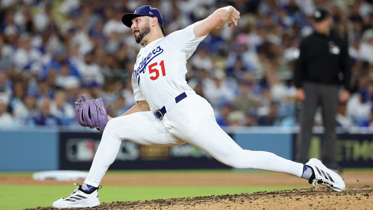 Alex Vesia owns a combined 2.67 ERA over his five seasons with the Dodgers. (Photo by Sean M. Haffey/Getty Images)