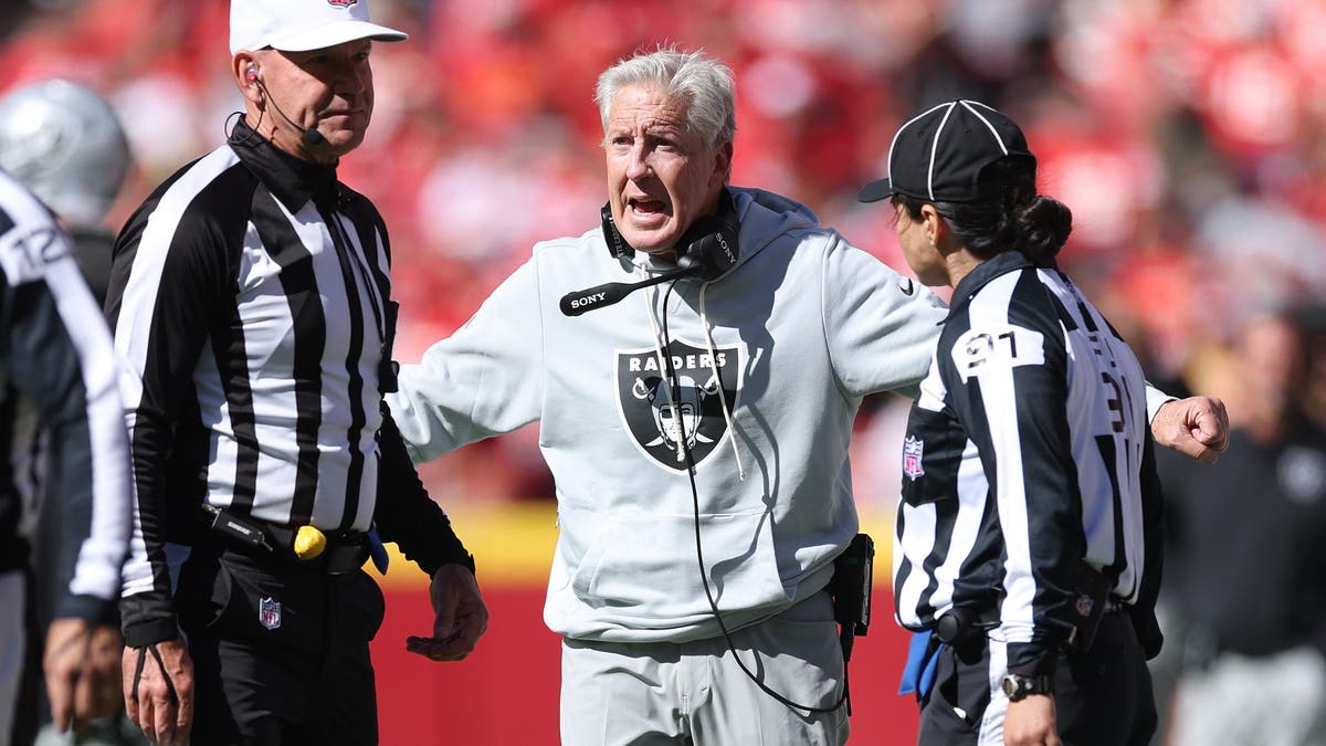 Pete Carroll's first season in Las Vegas hasn't gone to plan so far.