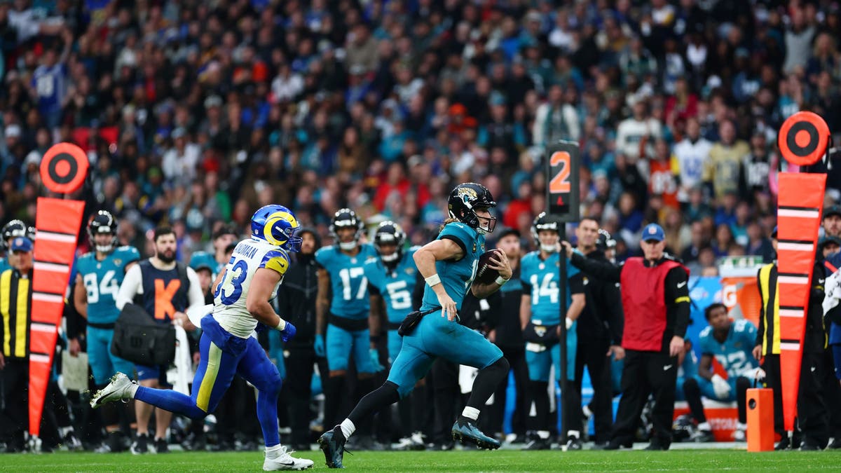 Trevor Lawrence and the Jaguars fell short this time around in London.