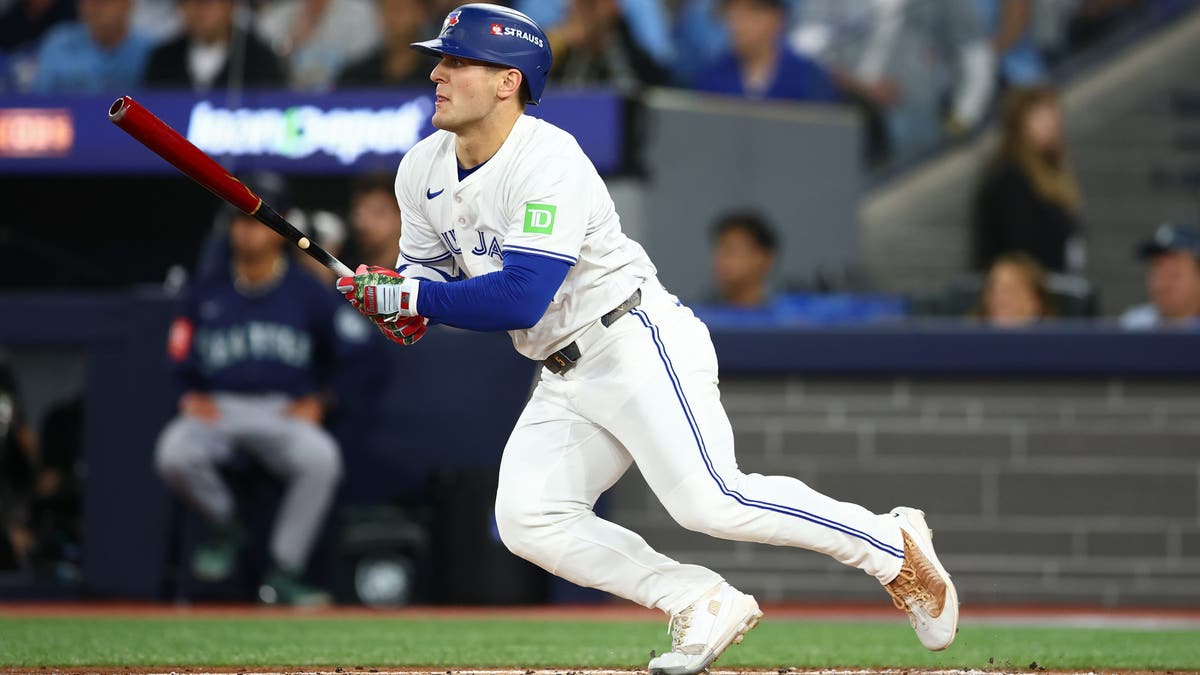 Daulton Varsho was a Gold Glover in 2024. (Photo by Vaughn Ridley/Getty Images)