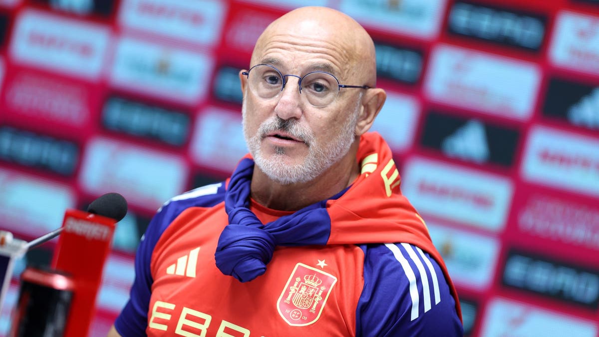 Spain coach Luis de la Fuente will have a plenty of talented options for his World Cup squad next summer. (Photo by Serhat Cetinkaya/Anadolu via Getty Images)