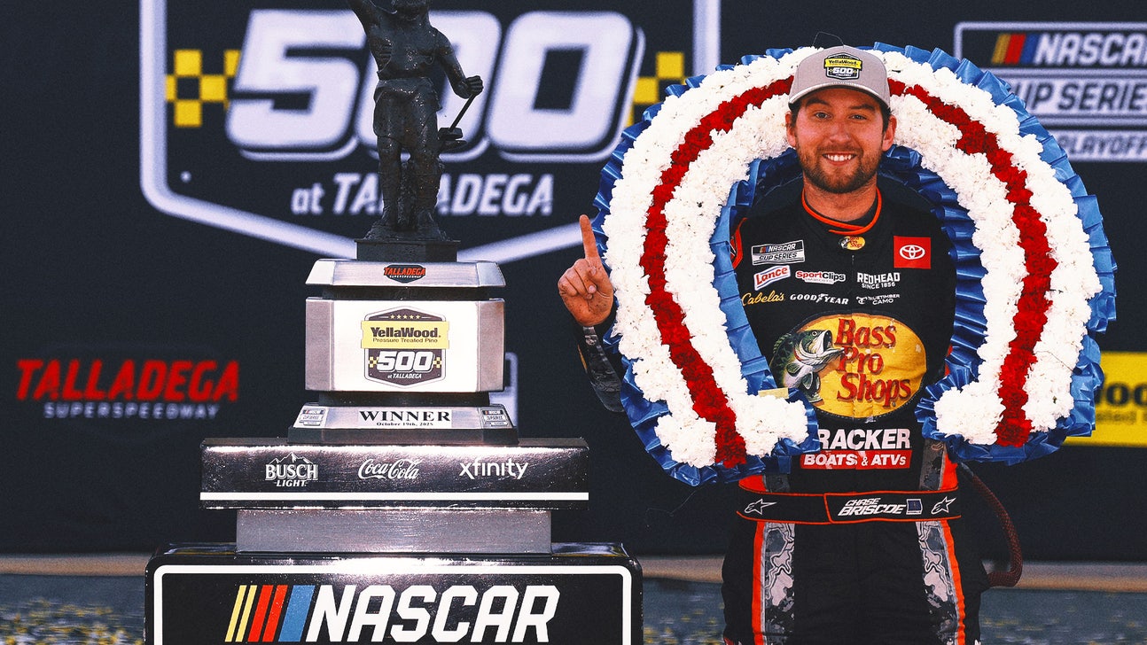 Talladega Triumph Vaults Chase Briscoe into First Championship 4
