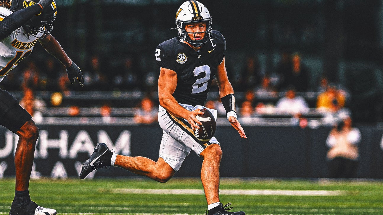 Diego Pavia's Go-Ahead Touchdown Lifts No. 10 Vanderbilt Past No. 15 Missouri