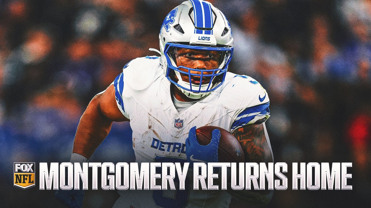 David Montgomery Carries Childhood Pain as He Returns Home For Lions-Bengals