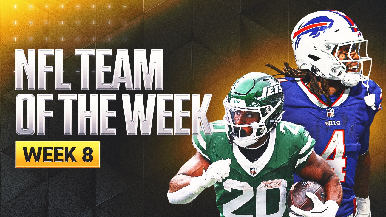 NFL Week 8 Team of the Week: Running Backs Star; Jordan Love Wows on Sunday Night