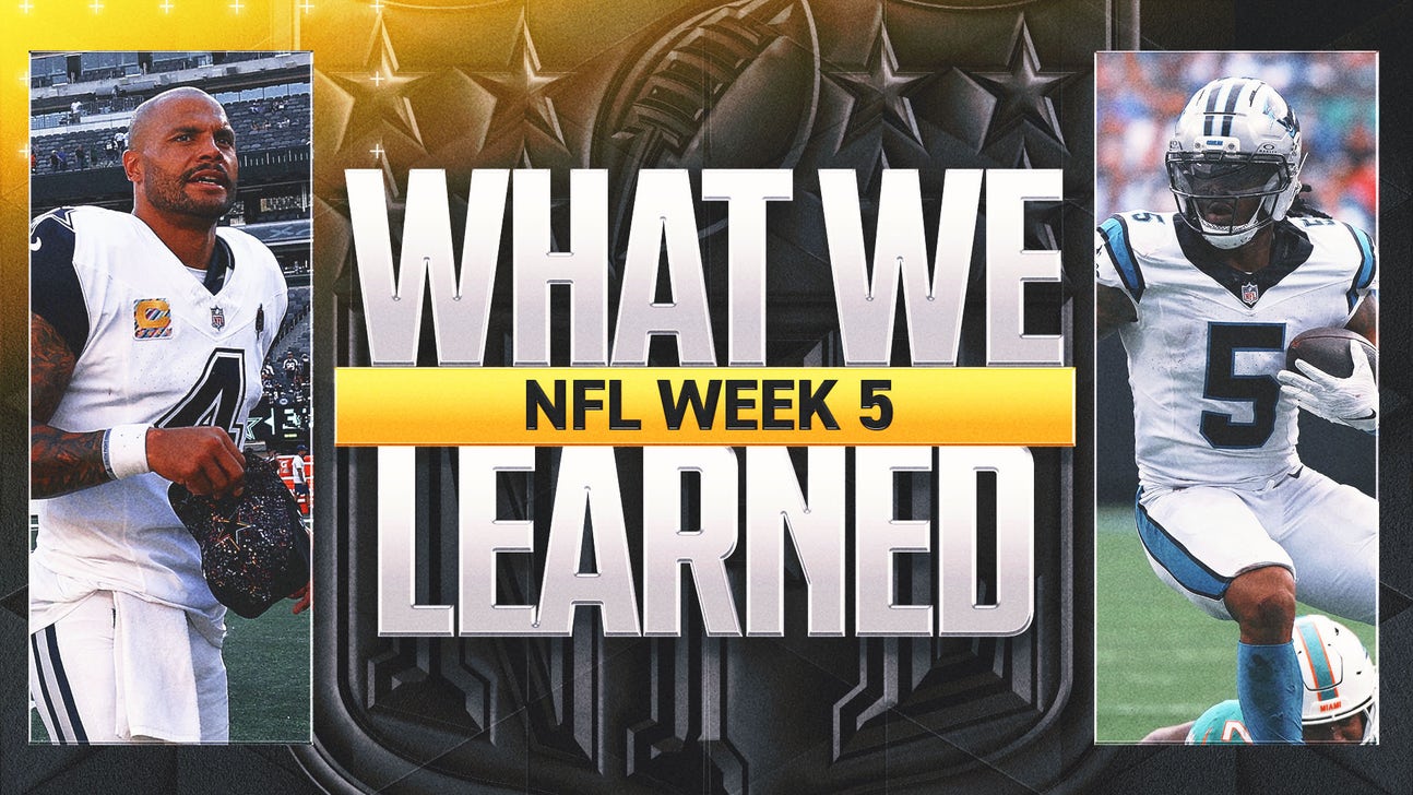 Dak Prescott Staking Early MVP Claim, and What Else We're Learning in Week 5