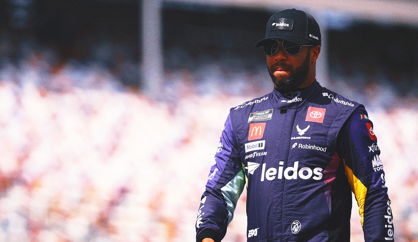 Bubba Wallace Stewed All Week Over Kansas Loss and Denny Hamlin Transfer