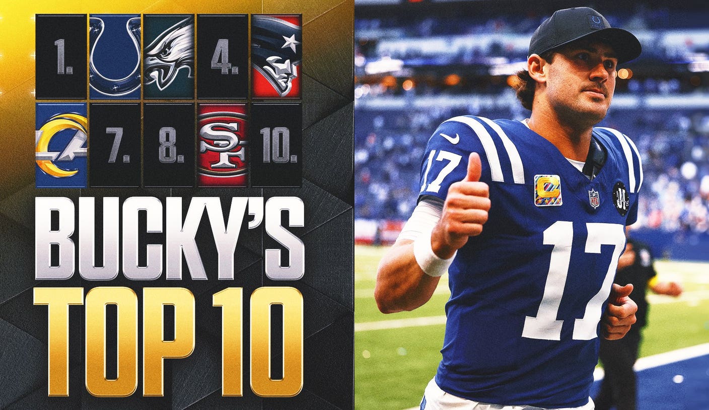 NFL Top-10 Rankings: Colts, Eagles Climb; Bills Tumble; 4 New Teams Join