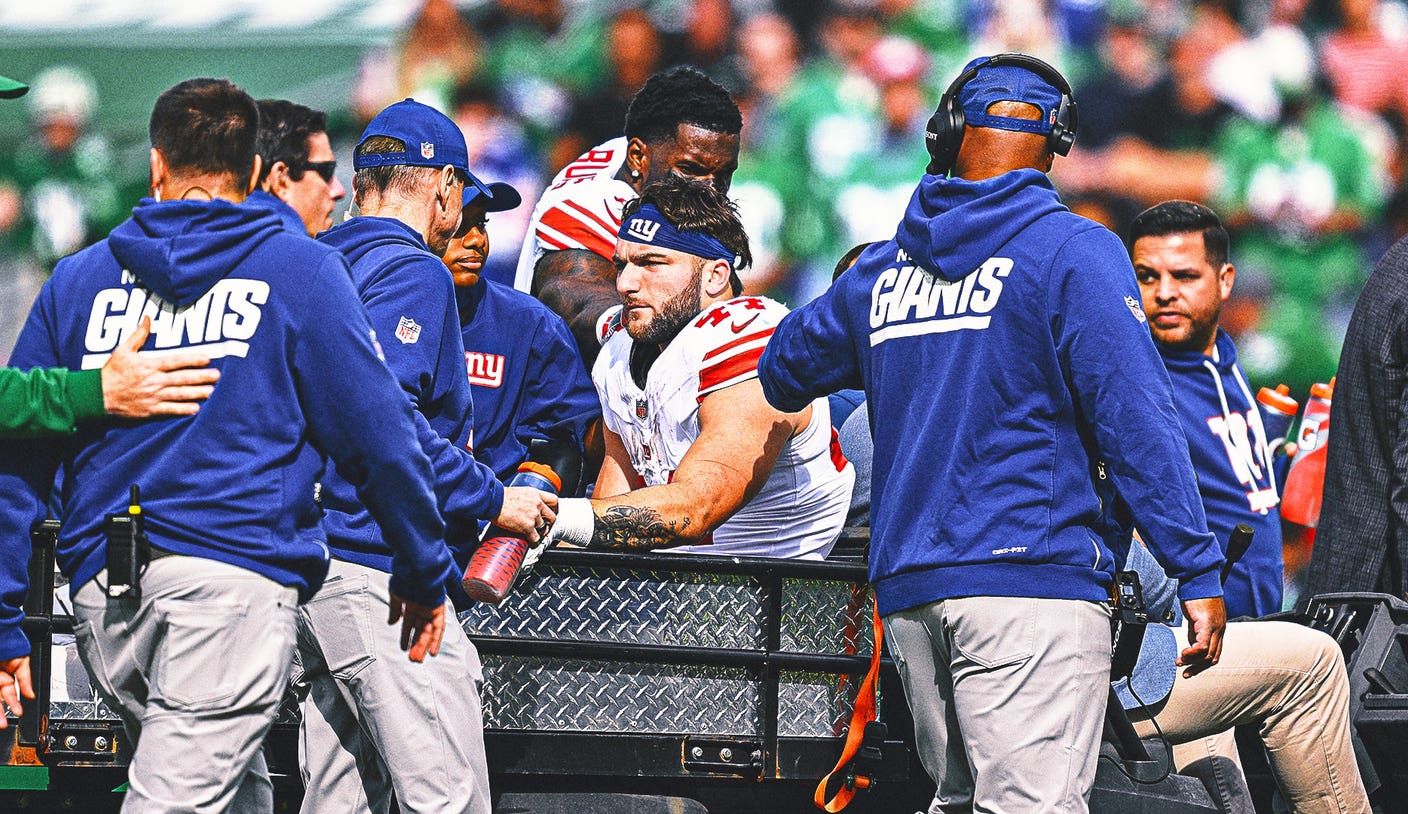 Cam Skattebo Will get Go to From Eagles’ Large Dom After Season-Ending Ankle Damage Cam Skattebo Will get Go to From Eagles’ Large Dom After Season-Ending Ankle Damage